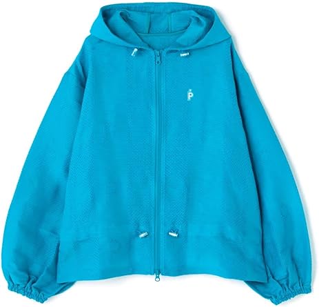 Amazon | [パーリーゲイツ] レディース フードブルゾン (PGロゴ